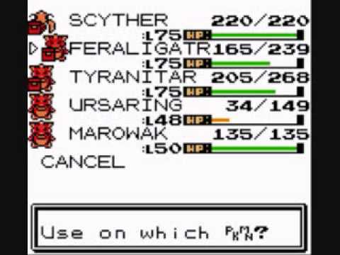 Pokemon Crystal Legend Version Part 28 - Red