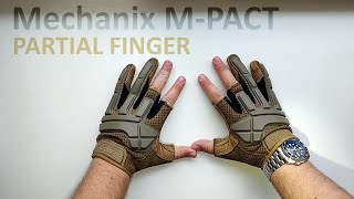 Mechanix M-Pact Partial Finger Coyote - огляд