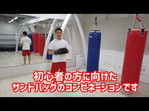 【How to Kick-fitness】初心者向け サンドバッグのコンビネーション 篇