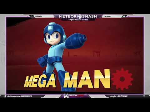 Meteor Smash Monthly (September 2017) Singles - Peabnut vs YoyoGuy (Winner's Bracket)