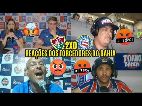 Reactions from Bahia fans outraged by 2-0 defeat to Fluminense - Brazilian Championship 2025