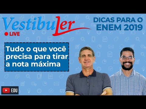 Esquenta Enem 2019: tira dúvidas e dicas ao vivo