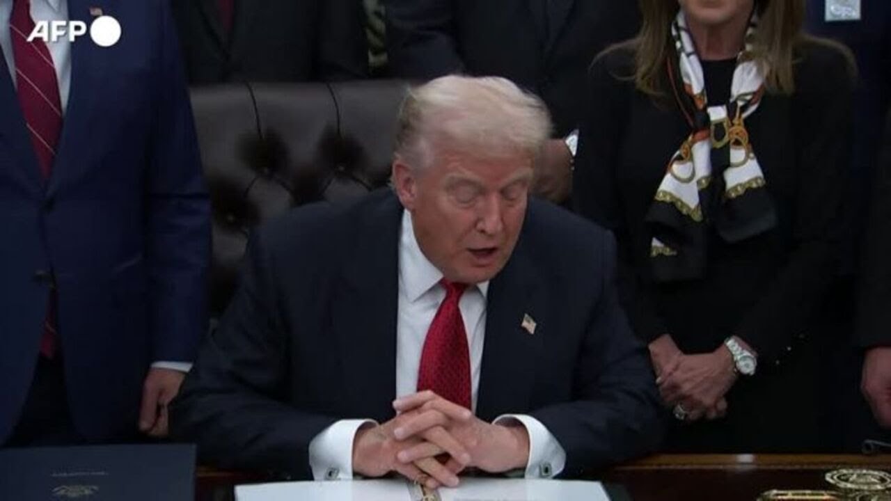 Trump: "Oggi stiamo inviando un messaggio chiaro: non cederemo mai all'estorsione"