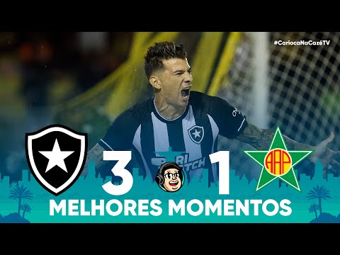 BOTAFOGO 3 X 1 PORTUGUESA | MELHORES MOMENTOS | SEMIFINAL | TAÇA RIO 2023