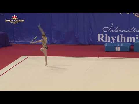 Emilia 2nd performance on Royal Crown Rhythmic Gymnastic Championship