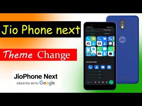 How to Change Theme Jio Phone Next online setting Jio Phone Next New Update