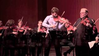 Yuri & Johnny Gandelsman play Mozart Sinfonia Concertante