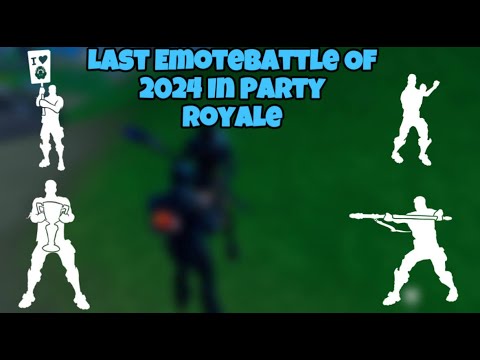 Emotebattle In Party Royale (For The Last Time In 2024)
