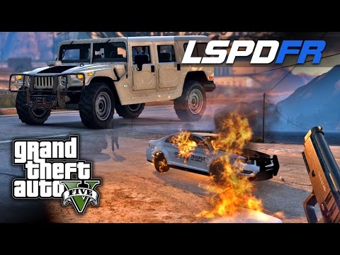 LSPDFR SP E57 - State Trooper ANPR Calls (DITL Ft Hummer H1 & Vapid PI Sedan)