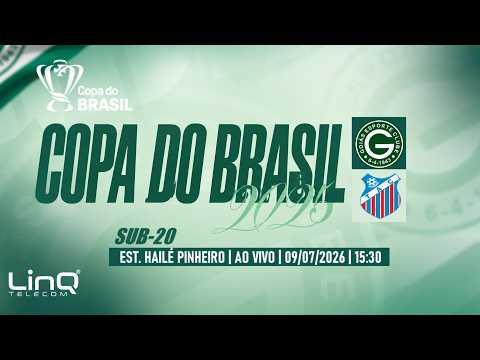 GOIÁS X TRINDADE | AO VIVO | COPA COPA DO BRASIL SUB-20 | 09/09/2026 15:30