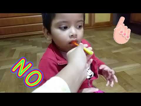 NAFEESA LEARNS COLORS!(at two years and four month!😆)