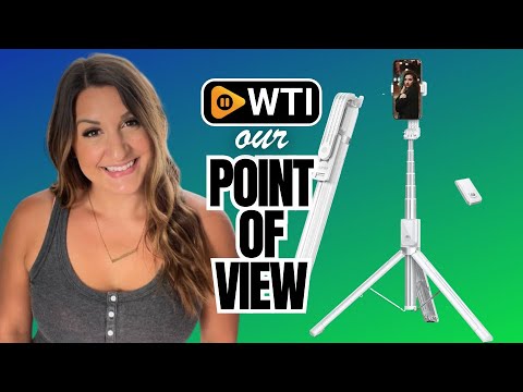 60"" Phone Tripod & Selfie Stick With Light - WTI product video review