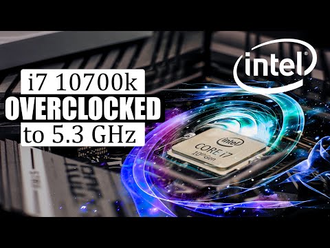 Intel i7 10700k Overclock To 5.3GHz