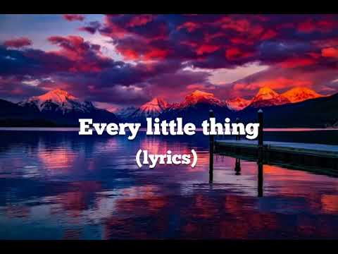 EVERY LITTLE THING (lyrics) - dishwalla