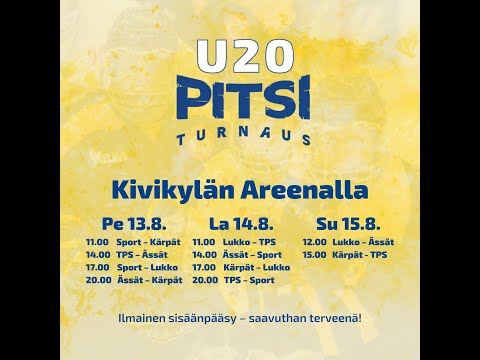 U20 Pitsiturnaus, Kärpät vs. Lukko, 14.8. klo 17.00