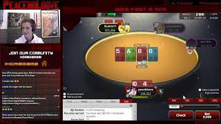 Twitch poker streamer has a MELTDOWN when confronted about his meager Sharkscope winnings!
