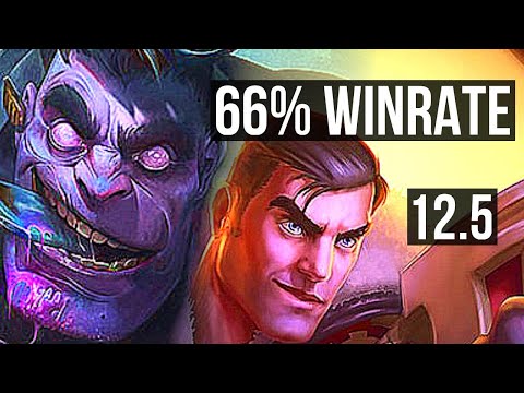 DR. MUNDO vs JAYCE (TOP) | 66% winrate, 6 solo kills | BR Master | 12.5