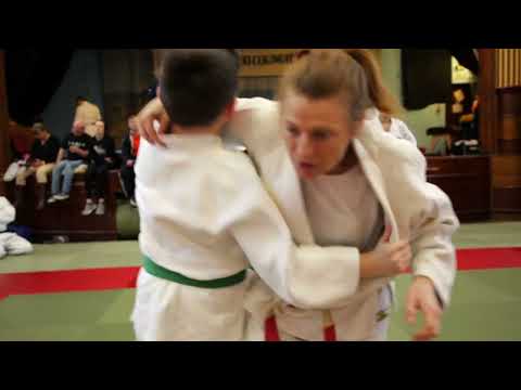 O Soto Gari with Former World Champion Jane Bridge