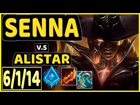 COMP (SENNA) vs ALISTAR - 6/1/14 KDA BOTTOM SUPPORT CHALLENGER GAMEPLAY - EUW