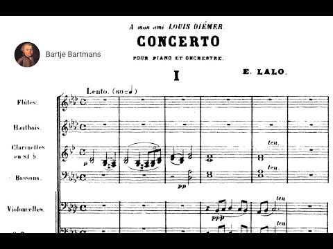 Édouard Lalo - Piano Concerto in F minor  (1889)