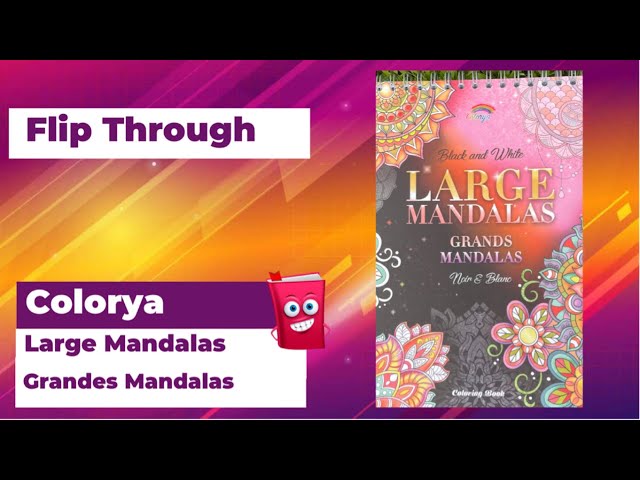 Vídeo relacionado con Criaturas Fantásticas: : Libro de Colorear para Adultos con Diseños de Animales y Mandalas