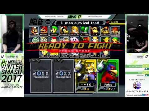 MWS2017 - Stickman vs. Flame - Melee Singles Bracket