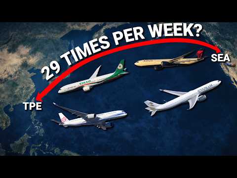 為什麼西雅圖飛往臺北的班機這麼多？！✈️ (Why Does Seattle Have So Many Flights to Taipei?)