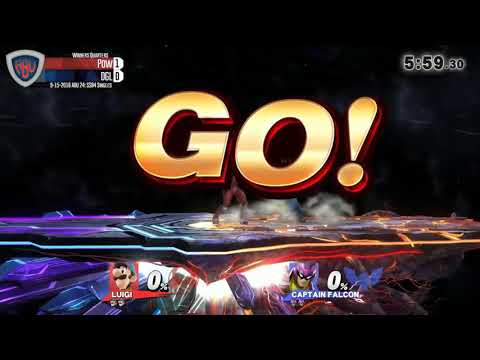 ABU 24: Pow (Luigi) vs. DGL (Falcon) - SSB4 Singles Winners Quarters