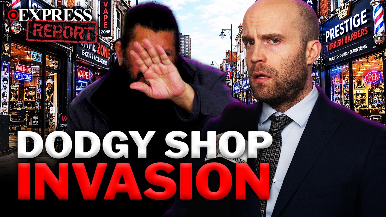 EXPOSED: The Dark Truth about Britain’s Vape & Barber Shop Invasion | Express Report