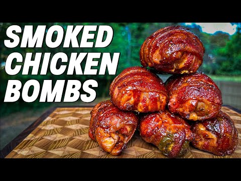 Delicious Chicken Bombs: A Perfect Combination of Juicy Chicken, Creamy Cheese, and Smoky Bacon