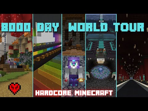 8000 Days Hardcore World Tour | 2000+ Hours