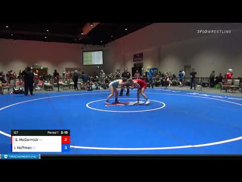 127 Lbs 1st Place Match - Samantha McCormick, TN Vs Isabella Hoffman, SC 6469