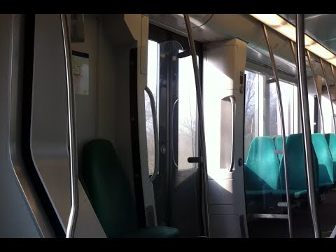 RET Metro Rit SG3 op lijn E richting Den Haag Centraal van Slinge naar Zuidplein Rotterdam