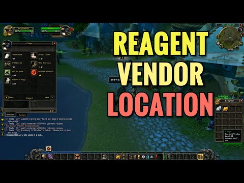 Thunder Bluff Reagent Vendor Location - WoW Classic