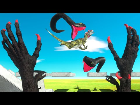 The Surprise Attack of the Scourge & Snake - Animal Revolt Battle Simulator