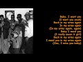 Back In My Arms by Silk (Lyrics)