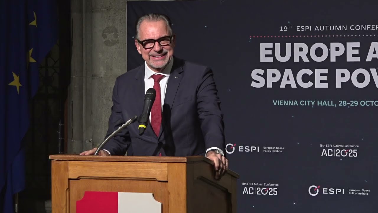 ESA Director General's evening address at the 19th ESPI Autumn Conference
