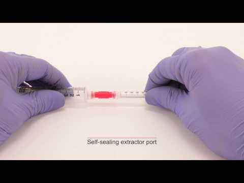 Red Narrow Bore Luer Lock to Luer Lock Connector