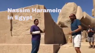 Nassim Haramein at The Ramesseum - Luxor, Egypt