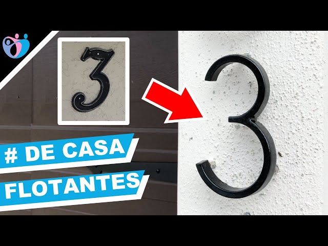 Vídeo relacionado con nanlyiau 6in/15.3cm números de casa,numeros numeros casa exterior numeros adhesivos de acero inoxidable 304 número de puerta de apartamento de buzón(6in number 4)