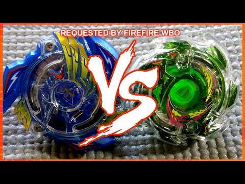 Victory Valkyrie .H.X vs Wyvern .G.D - BATALHA BEYBLADE BURST!!