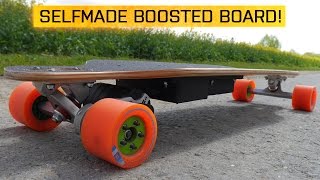 Selfmade Boosted Board! So habe ich ein elektrisches Longboard mit Motor gebaut!
