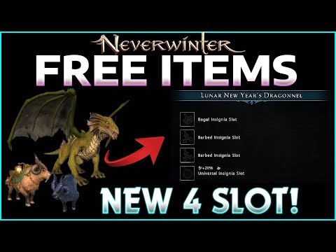 Neverwinter FREE Items UPCOMING! NEW 4 Insignia Mount UPDATED (new bonus?) 2 New Companions & Mounts