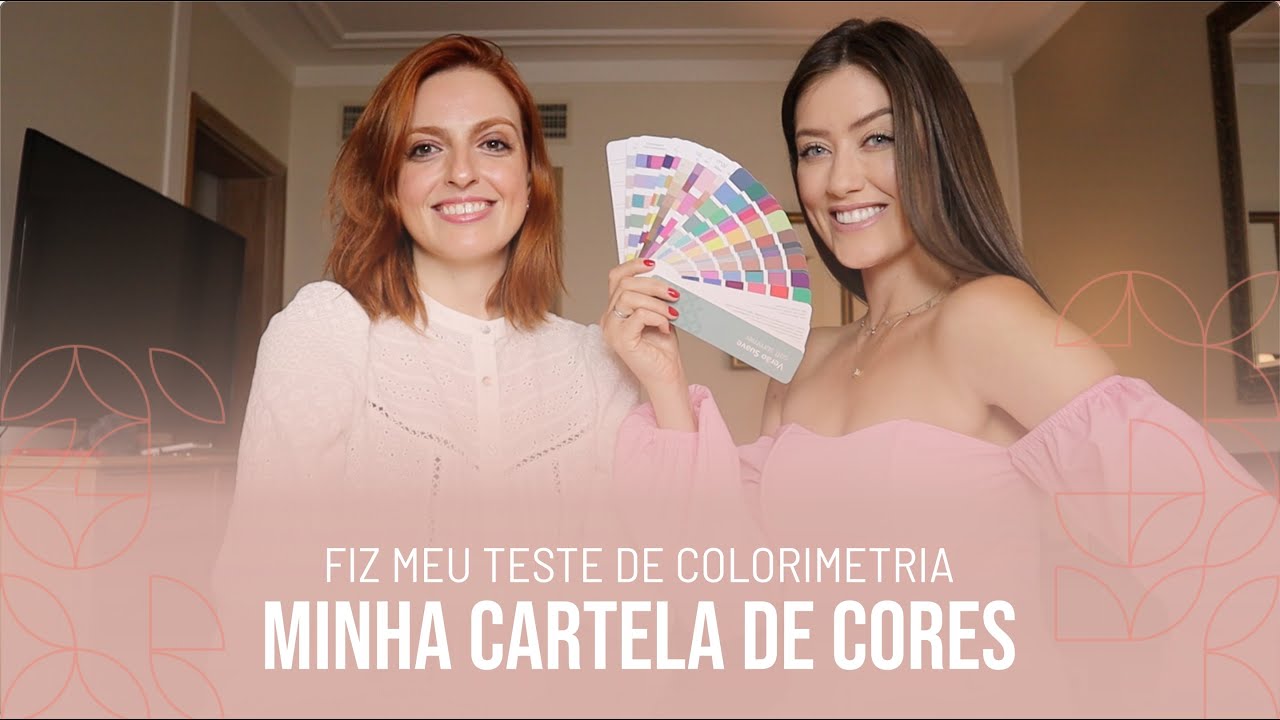 DESCOBRINDO MINHA CARTELA DE CORES - Vitória Portes