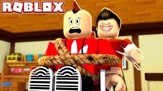 roblox adventures escape the evil barber shop obby escaping my