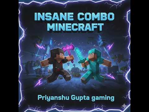 Insane Combo 🥶 In Minecraft#shorts#minecraft