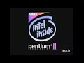 All Intel Inside Pentium II MMX Technology Logos 1998