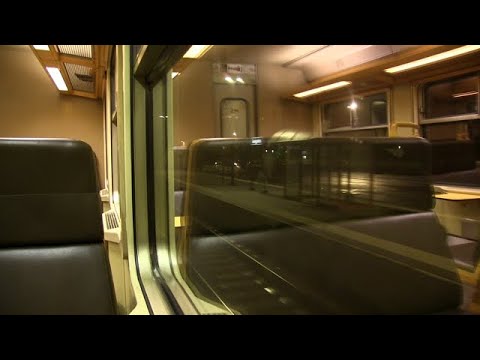 AM80 at night - Trajet de Bruxelles-Midi à Mons