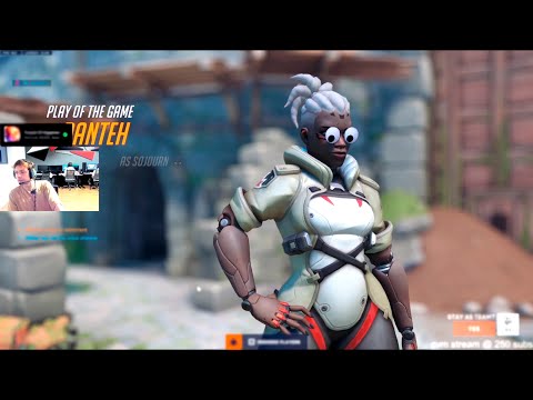 DANTEH INSANE SOJOURN - POTG!  OVERWATCH 2 TOP 500 SEASON 9
