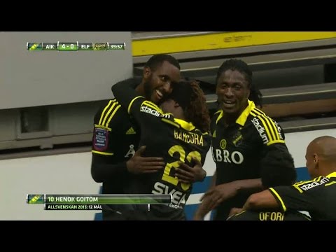 Goitom uttökar till 4-0 med sitt andra mål - TV4 Sport